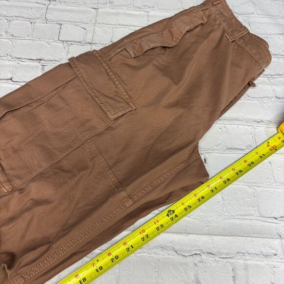 Tna Aritzia Women Utility Cargo Pants Size 2 Cotton Wide Leg C068 -21 - Picture 7 of 16